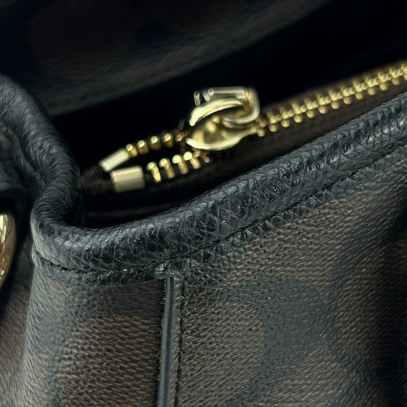 Coach Coach Handbag F34605 PVC Leather 2WAY Plastic Handbag F34605 - Picture 11 of 16